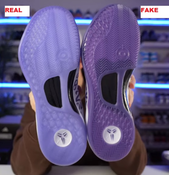 How To Spot Identify The Fake Nike Kobe Protro Court Purple