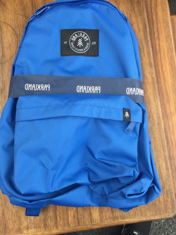 Polyester Parkland Backpack Blue NWT